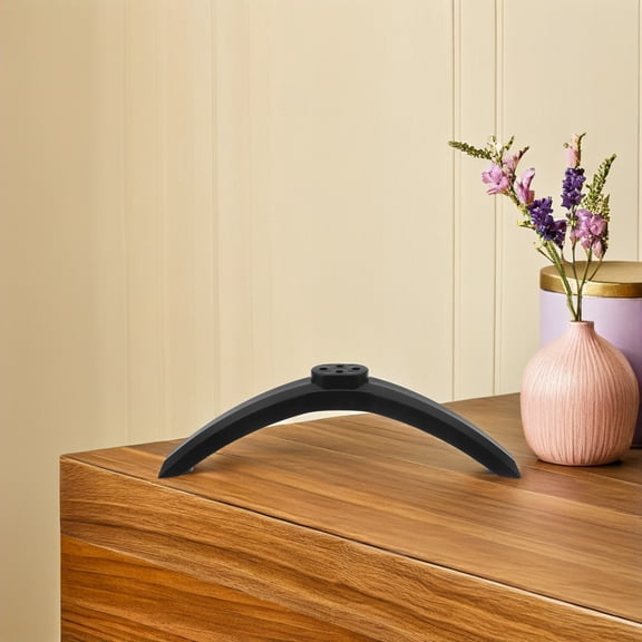 LOLIPPYY 1 Pair Black TV Display Legs Replacement Compatible with Wide Range of Televisions