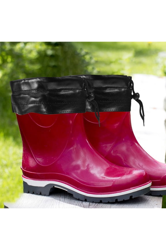 1Pair Breathable Boot Liner Replacement Insert for Rain Boots Thermal and Soft