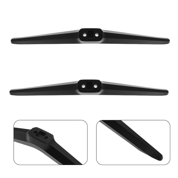 LOLIPPYY 1 Pair Black Tabletop Stand Base with Wide Compatibility and Stable Secure Support for Most TVs