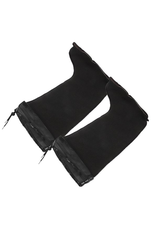 1Pair Cozy Black Cotton Boot Liner Warm Insulated Thermal Sock for Winter Boots