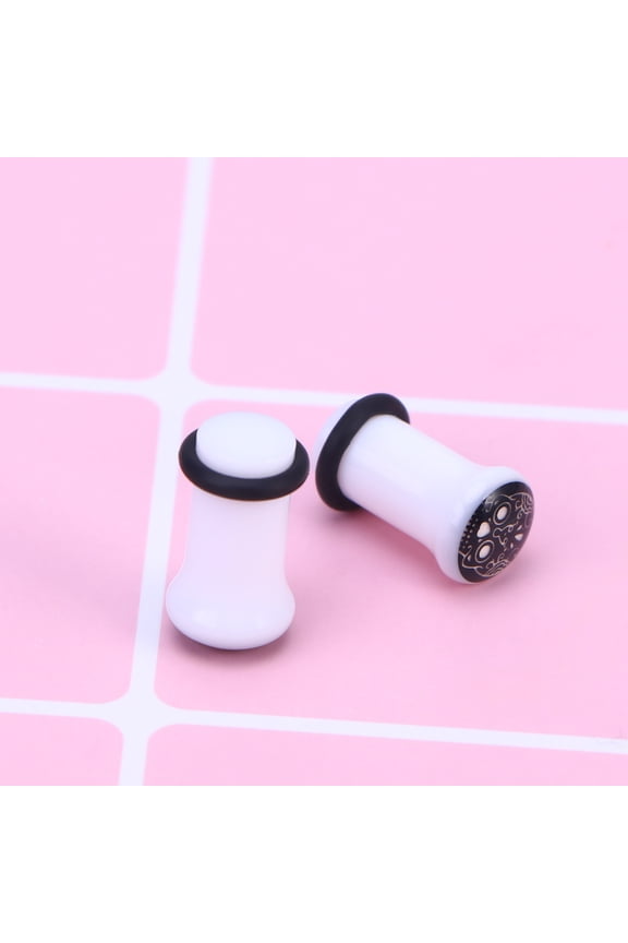 1Pair Ear Gauges with Comfortable Fit for Party and Wedding