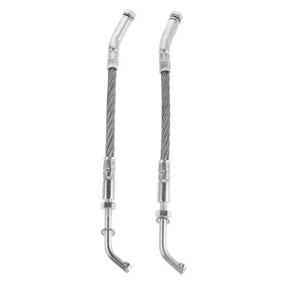 LOLIPPYY 1Pair Easy Install Steel Snowmobile Ice Scratchers Rail Mounted Efficient Track Cooling