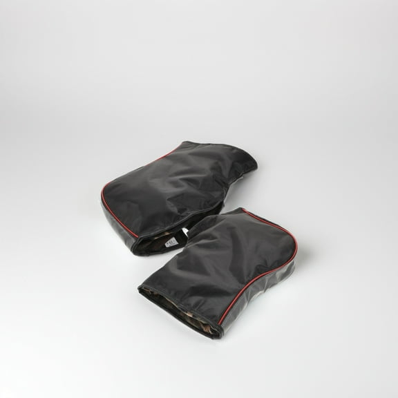 LOLIPPYY 1Pair Handlebar Mitts for Atv and Motorcycle Cold Weather Protection Black