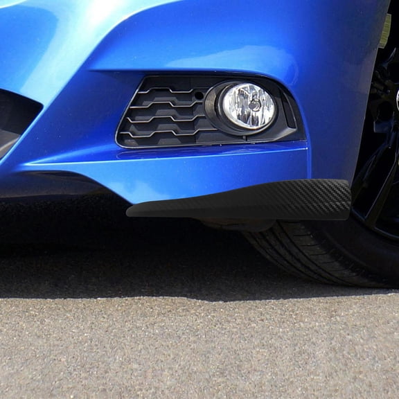 LOLIPPYY 1 Pair Black Car Bumper Protector Strip High Strength Anti-Collision Pad for Vehicle Bumper Guard