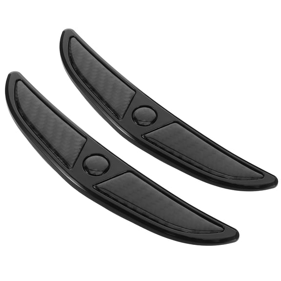 LOLIPPYY 1 Pair Lightweight Carbon Fiber Car Mudguard Eyebrow Strip for Body and Style