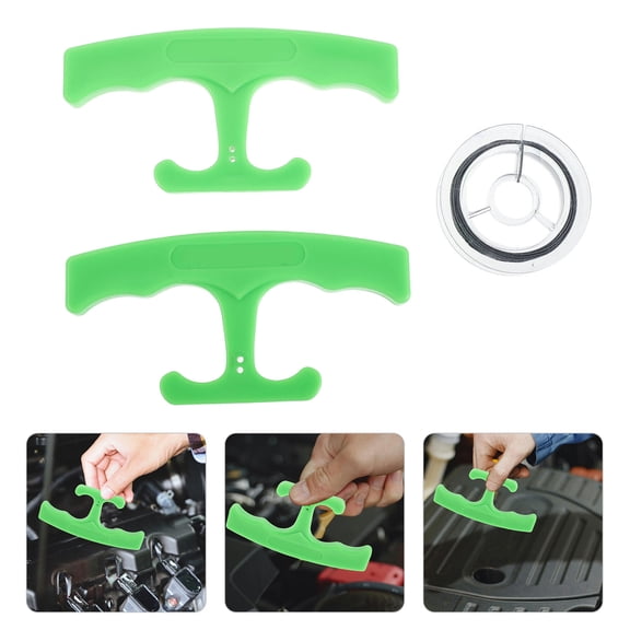 LOLIPPYY 1 Pair Lightweight Car Logo Removal Tool for Vehicle Panels and ,