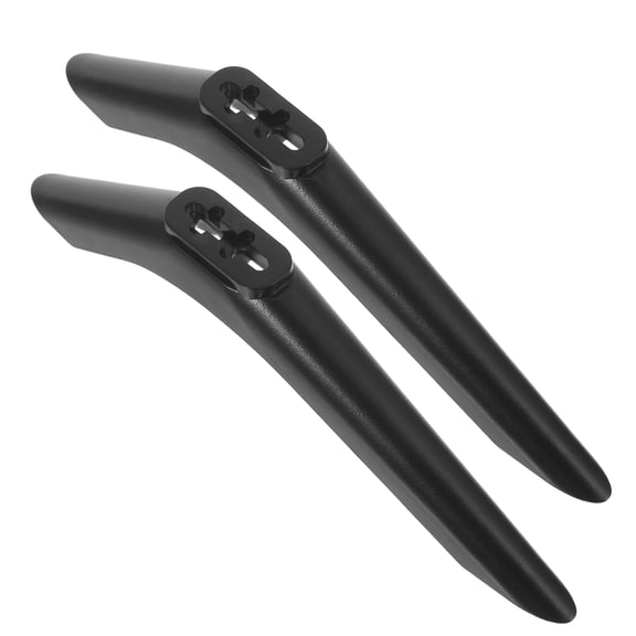 LOLIPPYY 1 Pair Modern Black TV Stand Bracket Frame for Tabletop Use Compatible with Most Flat Screen TVs