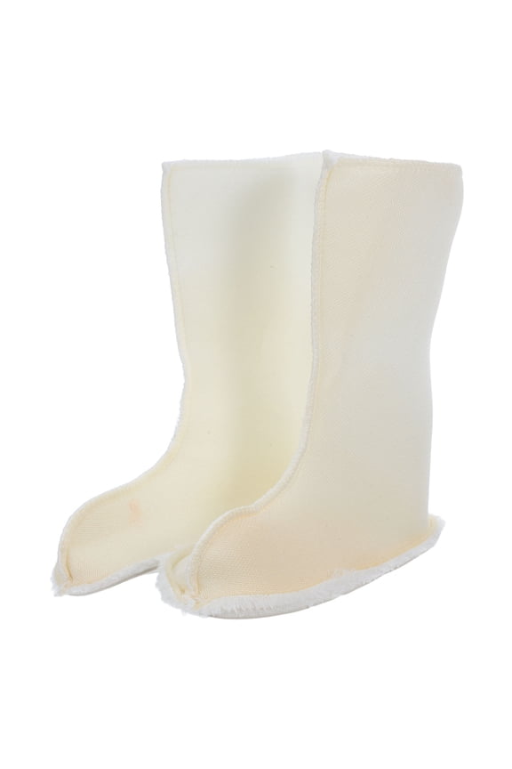 1 Pair Removable Warm Boot Liners with Soft Fleece Cushion for Hiking, Rain, and Winter Boots