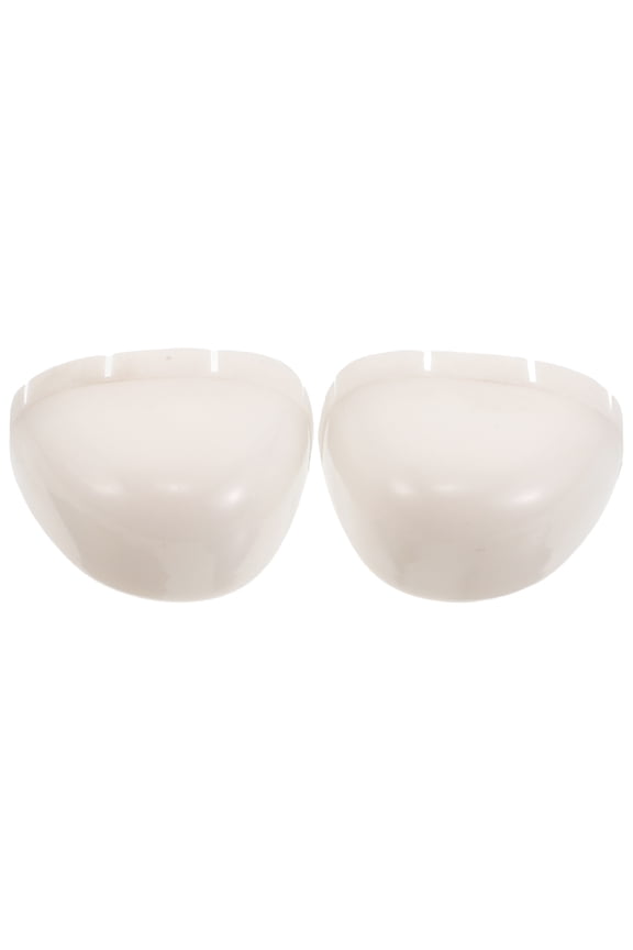 1Pair Reusable Safety Toe Caps for Boots with Puncture Resistant Internal Layer White