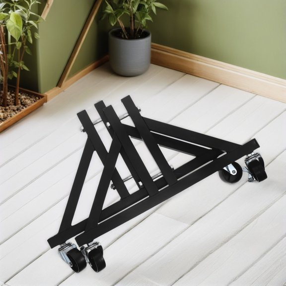 LOLIPPYY 1Pair Universal Compatibility Black Pegboard Base with Wheels for Tool Organizer