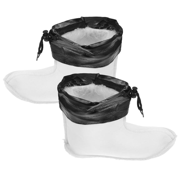 LOLIPPYY 1Pair Warm Liner for Boots White Detachable Thermal Liners for Winter Use