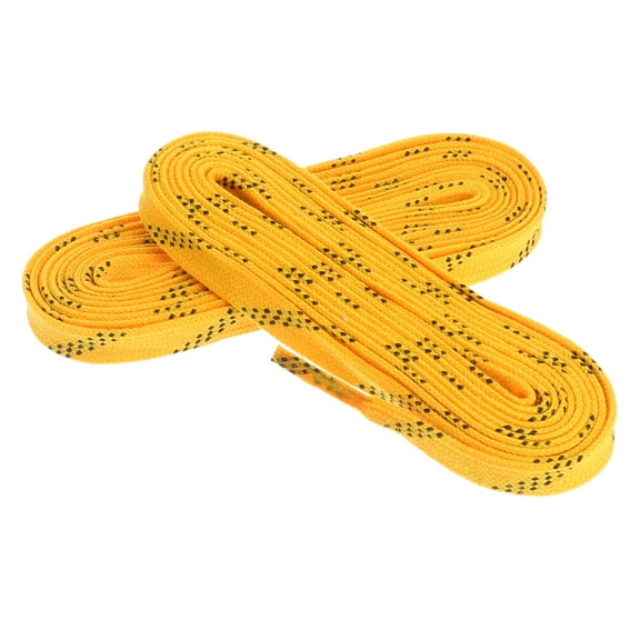 LOLIPPYY 1Pair Yellow Durable Shoe Ties for Skiing Hockey and Sports Shoes Practical Replacement