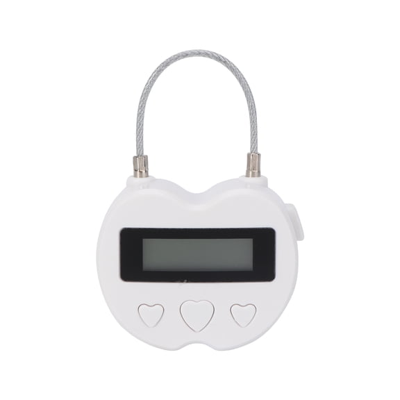 LOLIPPYY 1Pc Anti Addiction Timer Lock With Electronic Features In White