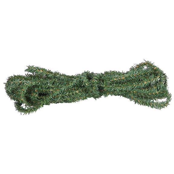 LOLIPPYY 1Pc Artificial Green Pine Garland PVC Decorative Vine for Christmas Wedding and Event Use