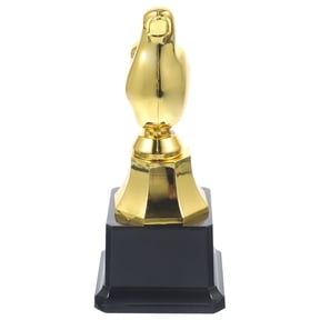 LOLIPPYY 1Pc Artificial Plastic Trophy with Black Base for Game Prize and Event Award Decor