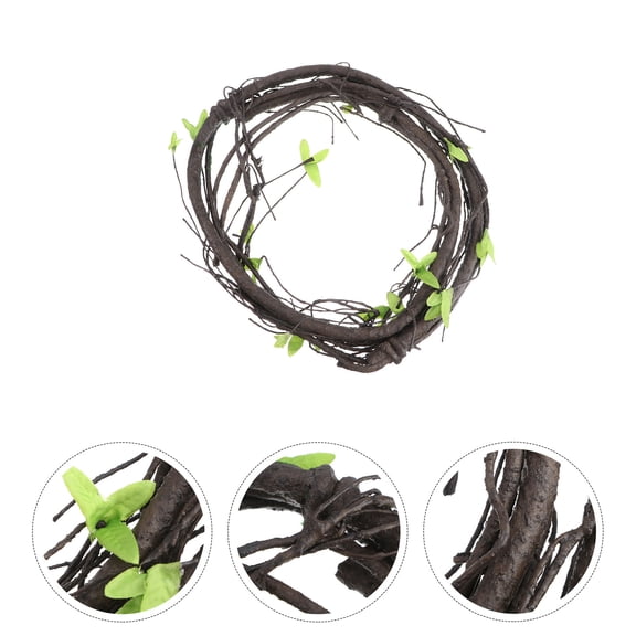 LOLIPPYY 1Pc Artificial Vine Decor with Natural Texture and Material for Home Garden Balcony
