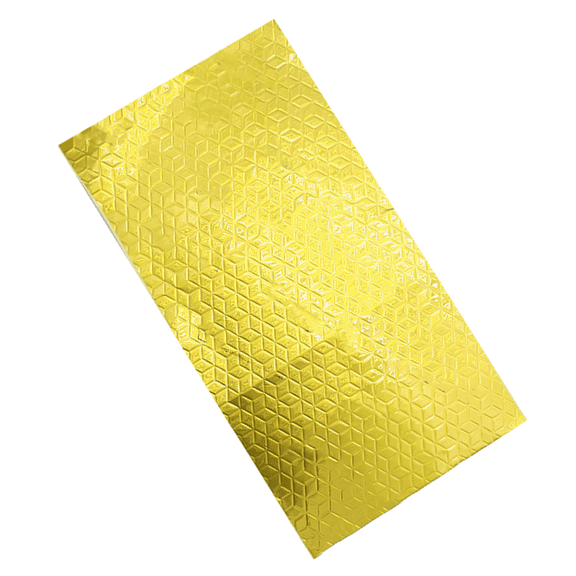 LOLIPPYY 1Pc Automotive Sound Deadener Yellow Soundproof Cotton with Shock Absorption