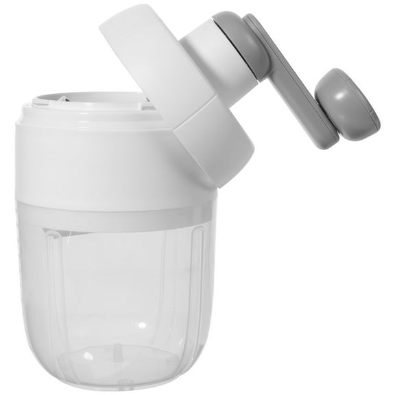 LOLIPPYY 1Pc Blue Manual Ice Crusher for Kitchen Use Quick and Stable Base