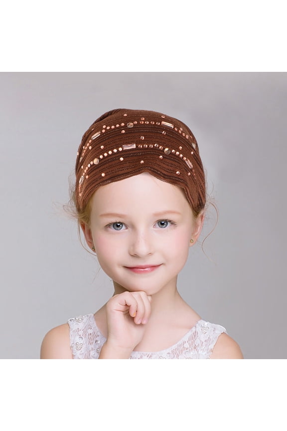 1Pc Chemotherapy Beanie Khaki Sweat Absorption Breathable Turban Cap Hat