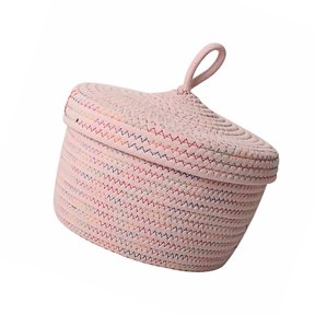 LOLIPPYY 1Pc Pink Multifunctional Remote Controller Holder and Desktop Organizer Basket for Home Use