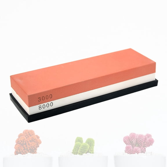 LOLIPPYY Double Sided Sharpener for Kitchen Knives and Restaurant Use, Practical 1Pc Sharpening Stone