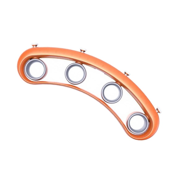 LOLIPPYY Finger Exerciser Tool in Orange for Guitar and Musical Instrument Practice Training