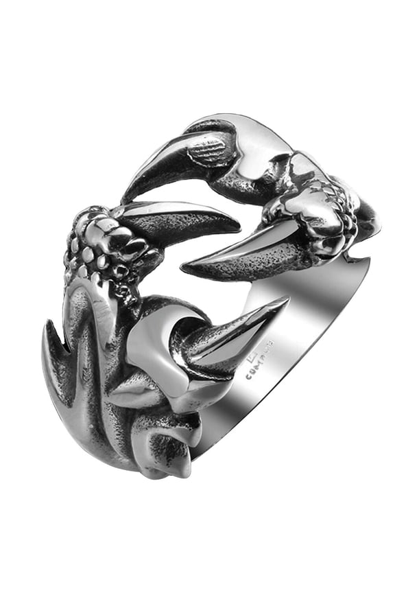 1Pc Fashion Accessory Ring Dragon Claw Open Finger Ring for Men