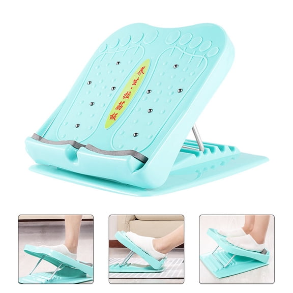 LOLIPPYY 1Pc Folding Foot Calf Adjustable Incline Board for Leg Stretching Blue