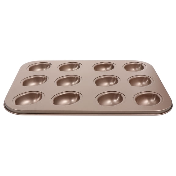 LOLIPPYY 1Pc Golden Carbon Steel Oven Baking Pan Non Stick Kitchen Bakeware Tool