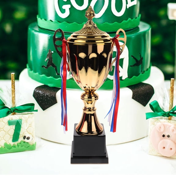 LOLIPPYY 1Pc Great Trophy Golden Cup Sports Match Award for Competition Recognition