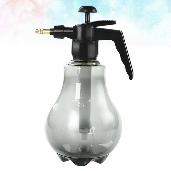 LOLIPPYY 1Pc Grey Plastic Water Sprayer for Garden Use Durable PP Pet Spray Kettle Easy Grip Lightweight Watering Tool