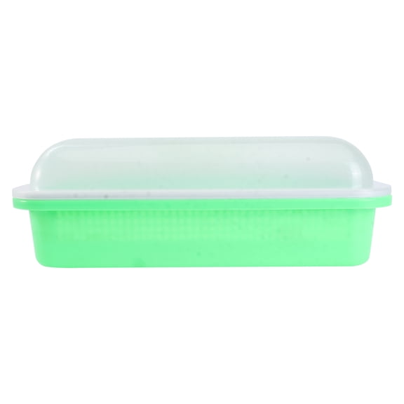 LOLIPPYY 1Pc Grower Tray Green with Lid Small Hole Design for Easy Root Development