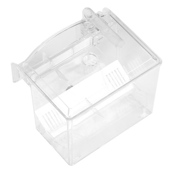 LOLIPPYY 1Pc Hanging Fish Breeding Box White Durable Wear Resistant Aquarium Accessory
