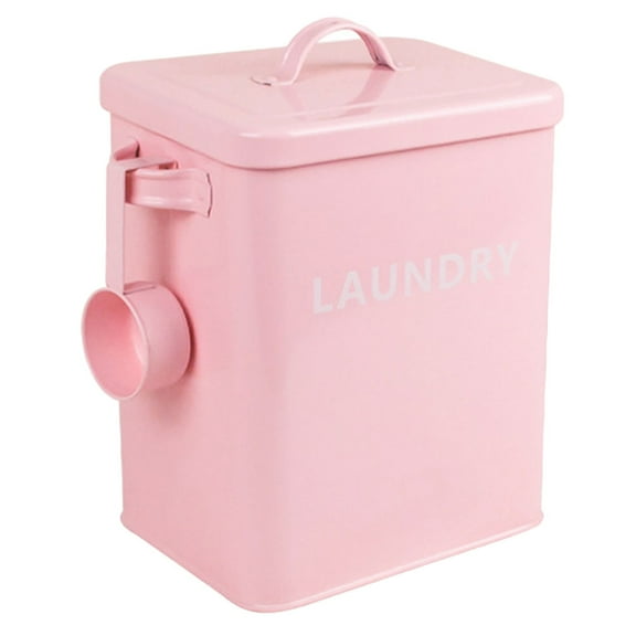 LOLIPPYY 1Pc Home Kitchen Storage Box Pink Multi Functional Rice and Flour Container