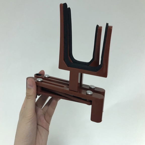 LOLIPPYY 1Pc Lightweight Foldable Violin Support Coffee Color Professional Performance