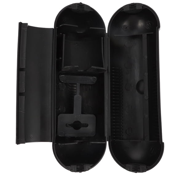 LOLIPPYY 1Pc Outdoor Waterproof Cord Junction Box with Reinforced Material in Black