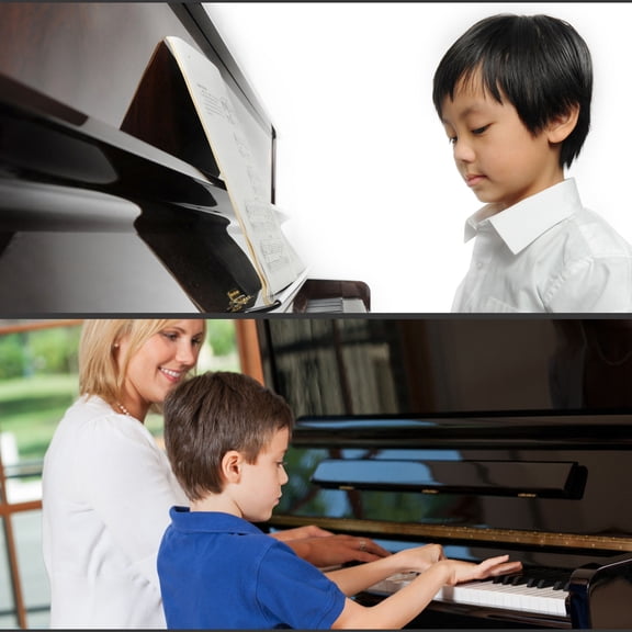 LOLIPPYY 1Pc Piano Beginner Hand Corrector Black Plastic Useful Finger Practice Device