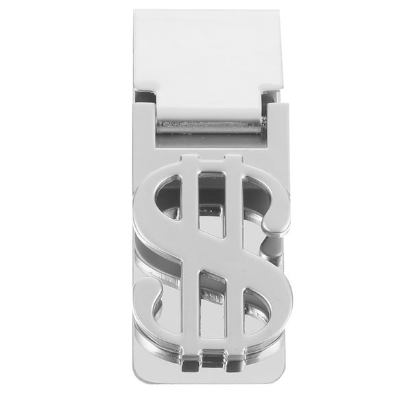 LOLIPPYY Stainless Steel Money Clip Holder, 1 Piece Sleek Plated Design, Fits Front Pocket Cash Wallet Securely