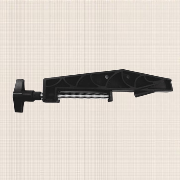 LOLIPPYY Black Alloy Pocket Hole Clamp for Woodworking, Wood Joint Fixing and Repair Tool, 1 Piece Clamp