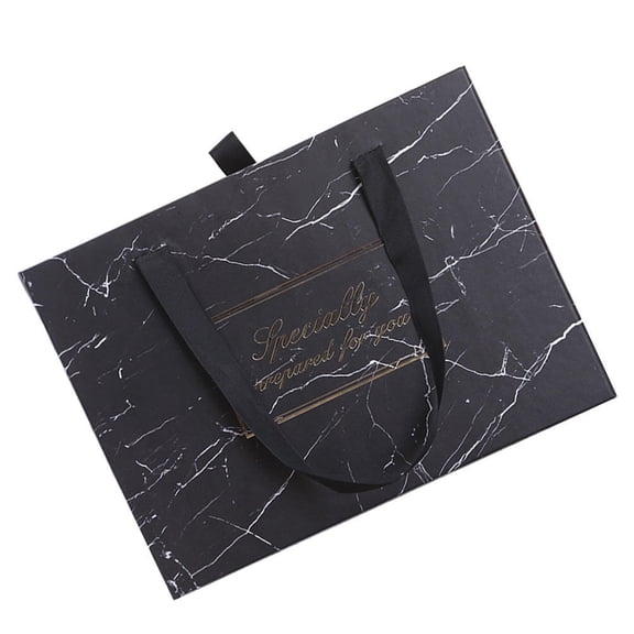 LOLIPPYY Flower Packaging Box Black 1200 Industrial Plate 1Pack Elegant Packing