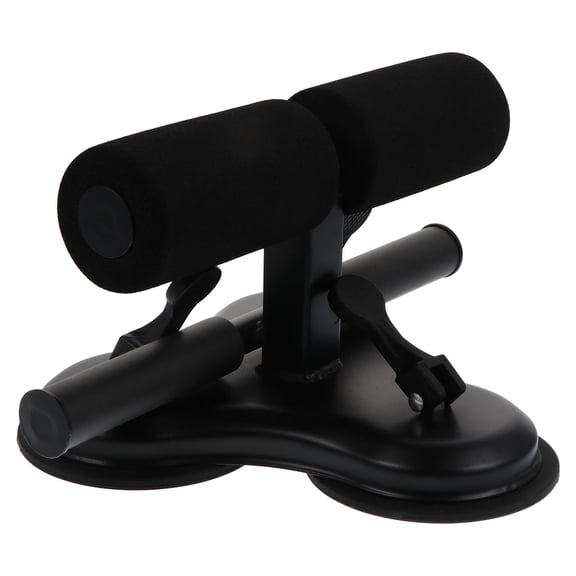 LOLIPPYY 1Pc Portable Sit Up Assist Device for Home Fitness Black Durable Adjustable Abdominal Curl Aid