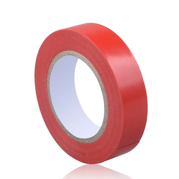 LOLIPPYY Red PVC Electrical Insulation Tape, Acid & Alkali Resistant, Wire Repair Tape, 1Pc