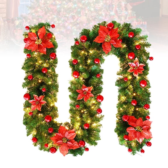 LOLIPPYY 1Pc Red LED Rope String Lights for Outdoor and Indoor Home Decoration, Party, Garden, Patio Lighting