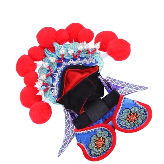 LOLIPPYY 1Pc Red Pet Opera Clothes Large Design Comfortable Dog Costume for Special Occasion Use
