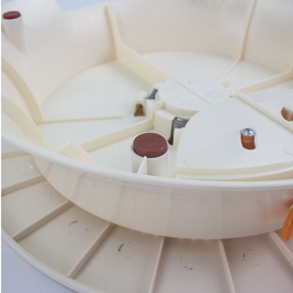 LOLIPPYY Plastic Rotating Cake Turntable for Smooth Decorating, Easy to Use Home Bakery Tool, 1 Piece