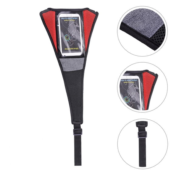 LOLIPPYY 1Pc Riding Sweat Guard Waterproof Textile Bike Sweat Net Frame Protector Black