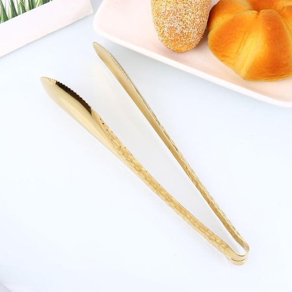 LOLIPPYY Stainless Steel Bread Clip for Kitchen, 1 Piece with Elegant Golden Serpentine Design, and Stylish