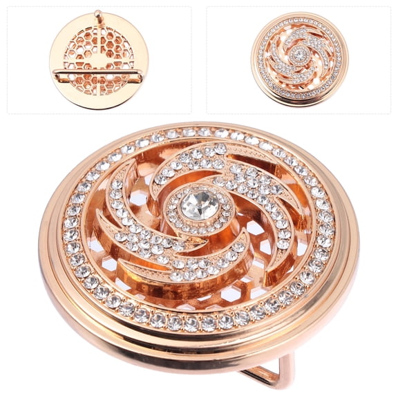 LOLIPPYY 1Pc Stylish Zinc Alloy Belt Buckle Golden Color with Durable Buckle Design