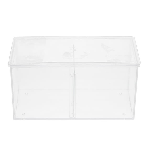 LOLIPPYY 1Pc Transparent Scientific Breeding Tank for Insect Viewing and Laboratory Experiments