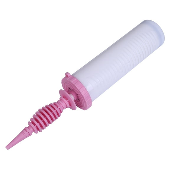 LOLIPPYY 1Pc White Plastic Hand Pump for Balloon and Yoga Ball Design